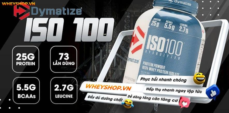 Bạn thắc mắc ISO 100 và Platinum Hydrowhey có điểm gì khác biệt? Loại nào phù hợp với bạn hơn. WheyShop đánh giá khách quan ISO 100 và Platinum Hydrowhey...