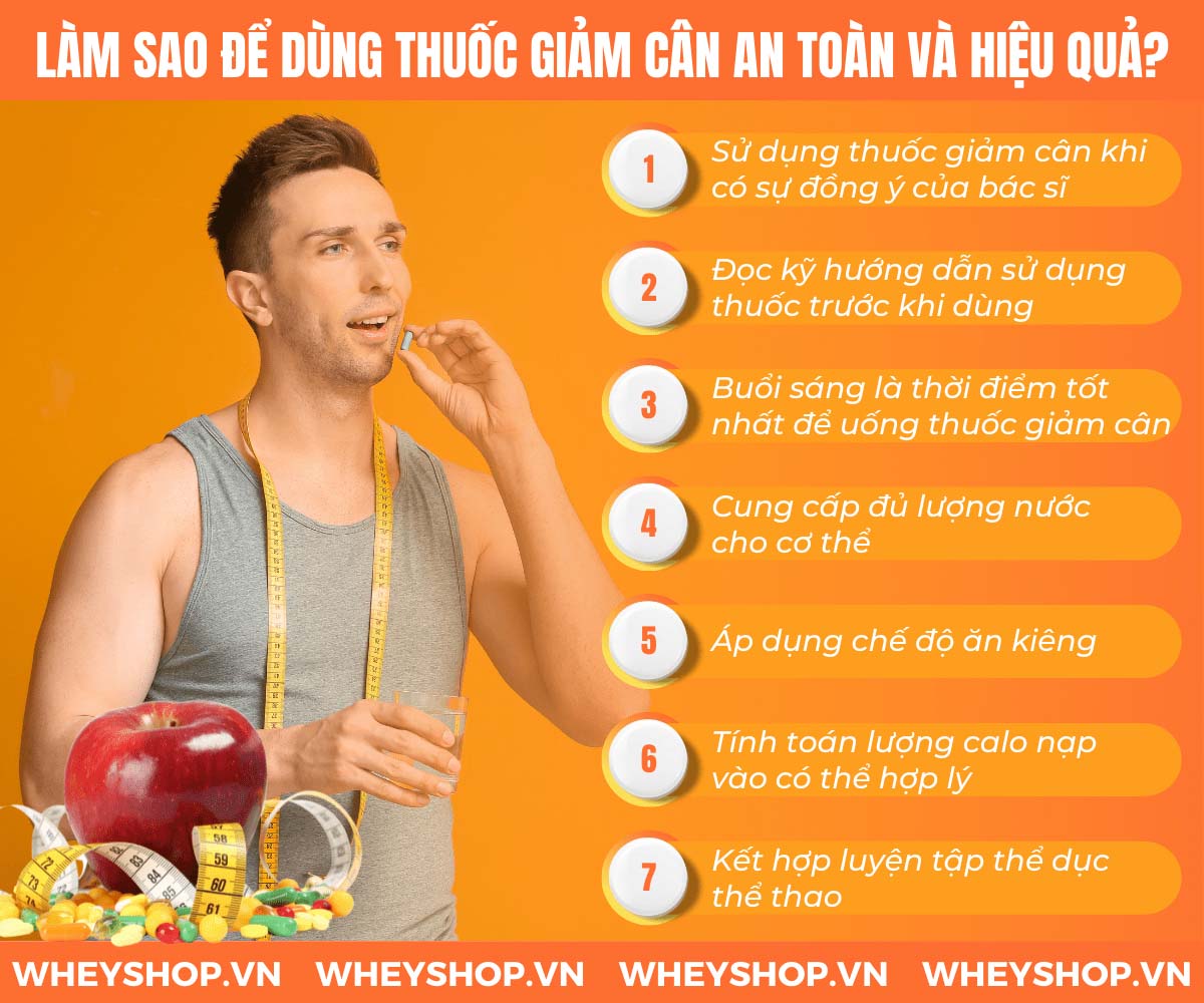 Nếu bạn đang băn khoăn tại sao uống thuốc giảm cân mà không giảm cân thì hãy cùng WheyShop tham khảo chi tiết giải đáp qua bài viết...