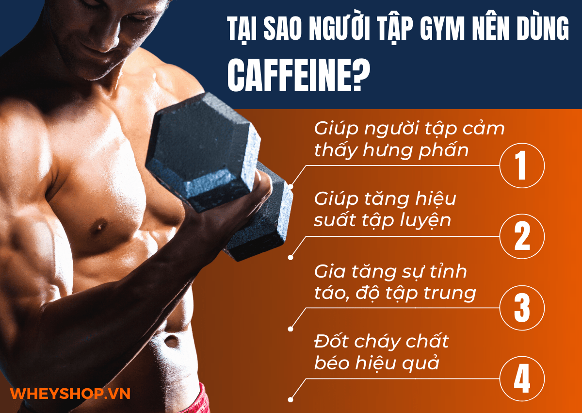 Caffeine là một thành phần tăng sức mạnh hiệu quả khi tập luyện - Bài viết này tìm hiểu về Caffeine và những lợi ích của Caffeine đối với gymer nhé...