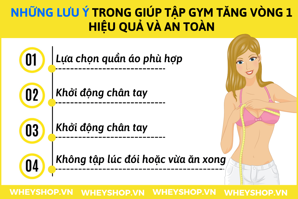 Nếu bạn đang băn khoăn tập gym tăng vòng 1 không thì hãy cùng WheyShop tham khảo chi tiết 9 bài tập gym tăng vòng 1 qua bài...
