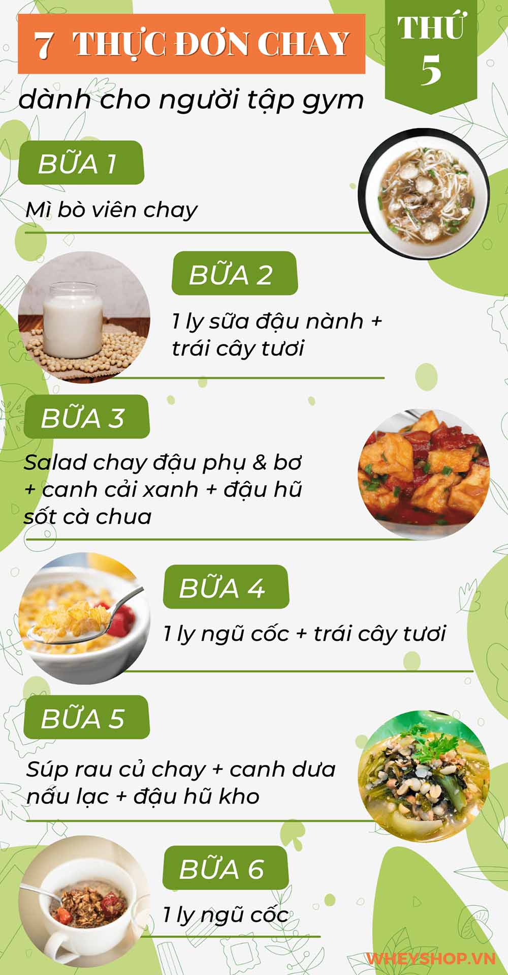 Nếu bạn đang băn khoăn trong việc ăn chay tập gym có được không thì hãy cùng WheyShop giải đáp thắc mắc qua bài viết ngay nhé...