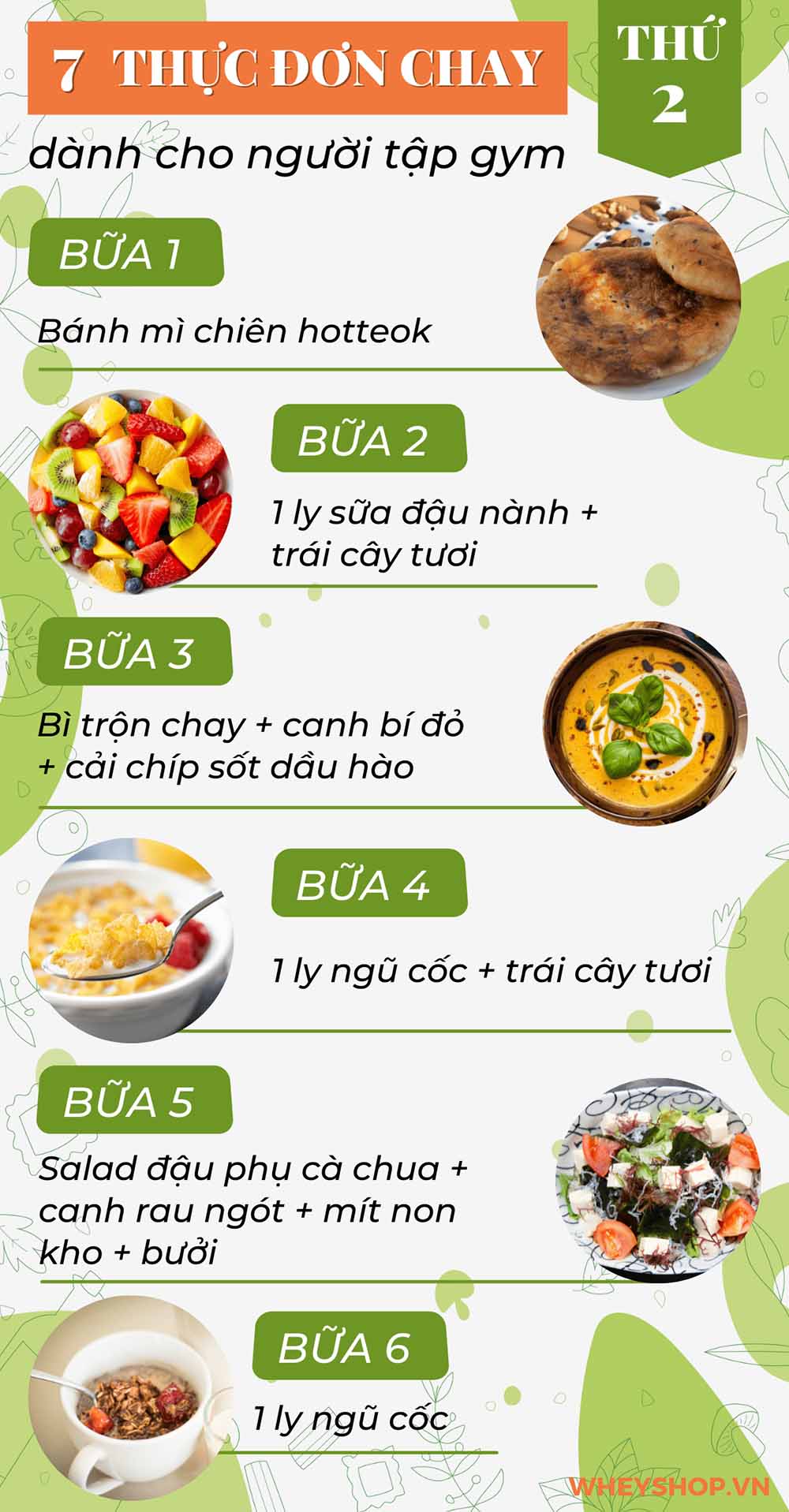 Nếu bạn đang băn khoăn trong việc ăn chay tập gym có được không thì hãy cùng WheyShop giải đáp thắc mắc qua bài viết ngay nhé...