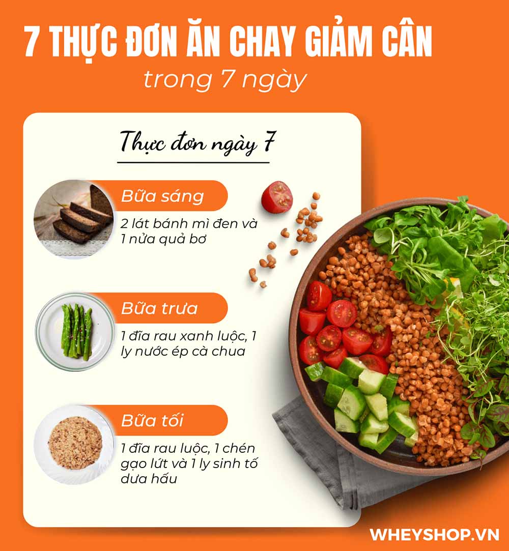 Nếu bạn đang băn khoăn tìm kiếm chế độ ăn chay giảm cân thì hãy cùng WheyShop tham khảo 7 thực đơn ăn chay giảm cân hiệu quả nhất qua bài...