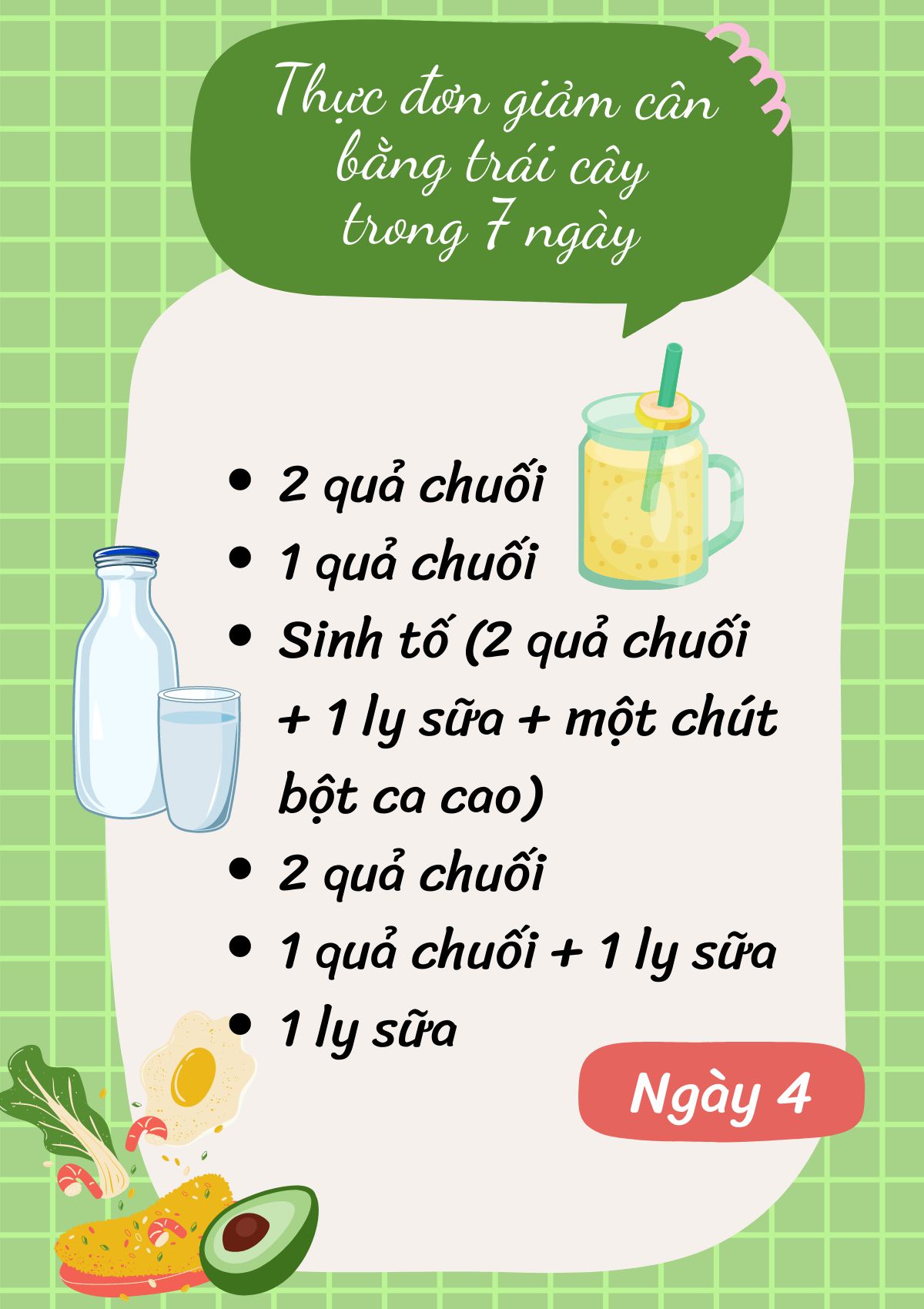 Thực đơn giảm cân bằng trái cây trong 7 ngày hay chế độ ăn kiêng General Motor Diet (GM) là một trong những chế độ ăn kiêng được các chị em phụ nữ ưa thích...