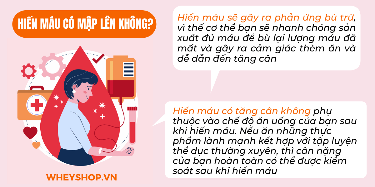 Hiến máu nhân đạo là một trong những việc làm cao cả của cộng đồng. Tuy nhiên rất nhiều người vẫn đang thắc mắc liệu hiến máu có mập lên không ? Bài viết này...