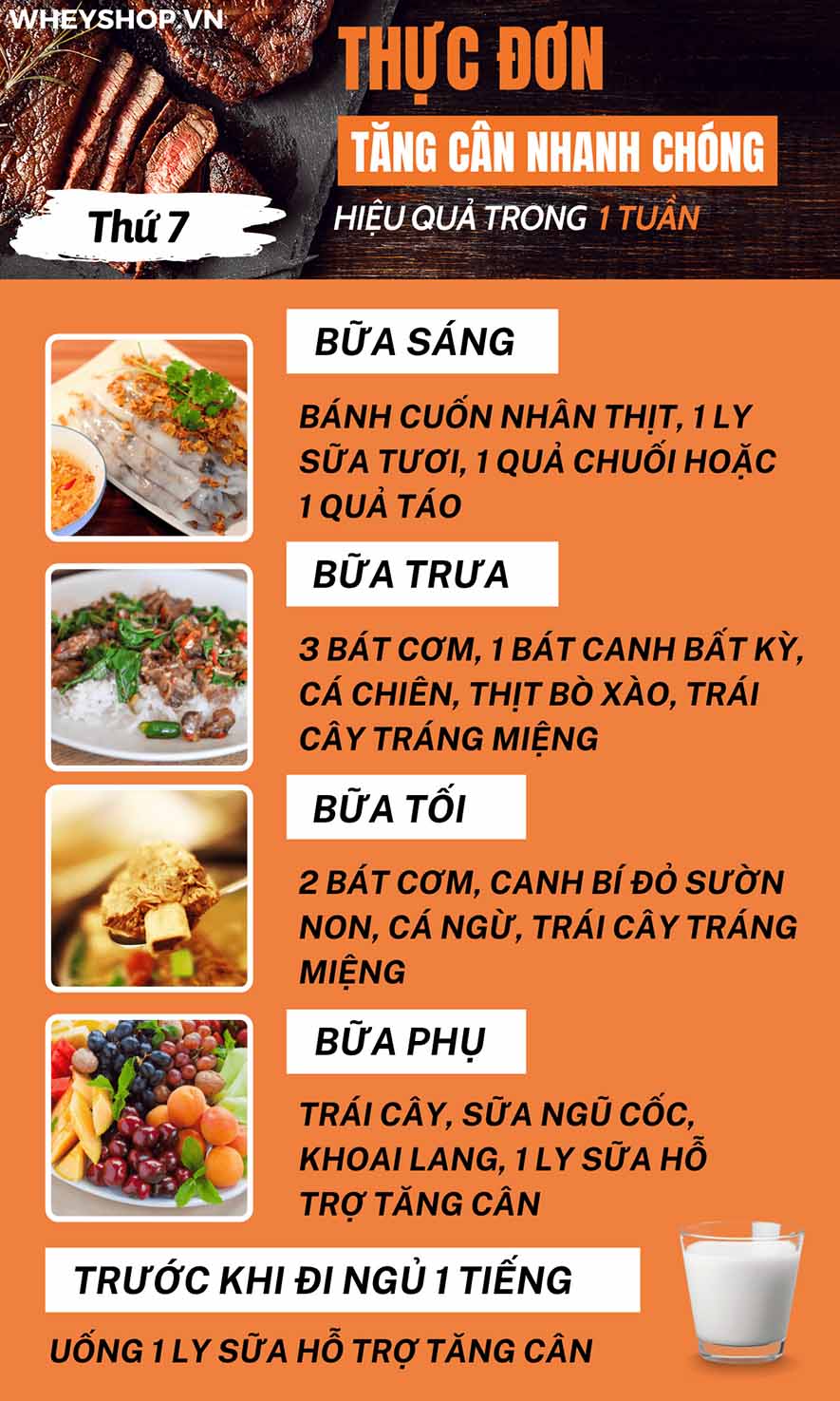 Nếu bạn đang băn khoăn tìm cách tăng cân thì hãy cùng WheyShop tham khảo thực phẩm bổ sung tăng cân cho người gầy...