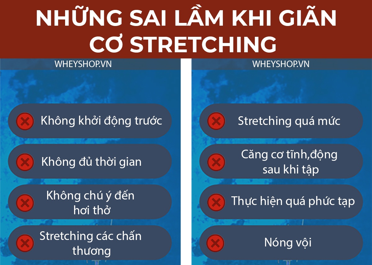 Stretching là gì ? Cùng tìm hiểu chi tiết về lợi ích của stretching và 8 sai lầm thường mắc phải khi giãn cơ qua bài viết chi tiết này nhé ...