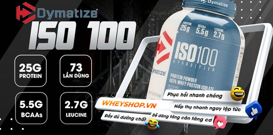 Whey Iso 100 được biết đến là dòng Whey Protein cao cấp và bán chạy nhất hiện nay trên thị trường. Vậy Whey Iso 100 vị nào ngon nhất , dễ uống nhất. Bài viết...