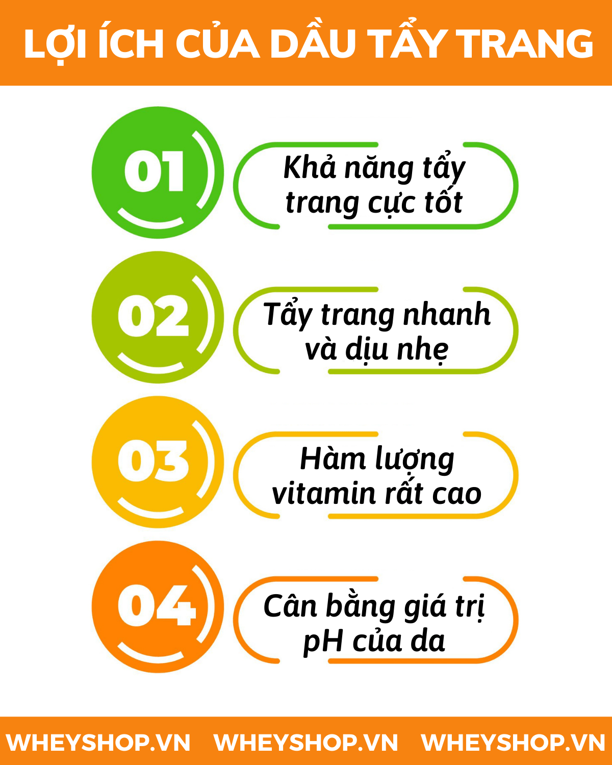 Nếu bạn đang băn khoăn chưa biết lựa chọn loại dầu tẩy trang cho da dầu nào tốt nhất thì hãy cùng WheyShop tham khảo chi tiết...