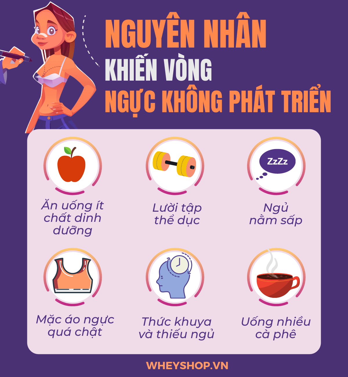 Nếu bạn đang tìm cách cải thiện vòng 1 bằng trứng gà - NGỰC TO, KHỦNG, QUYẾN RŨ thì hãy cùng WheyShop tham khảo bài viết...