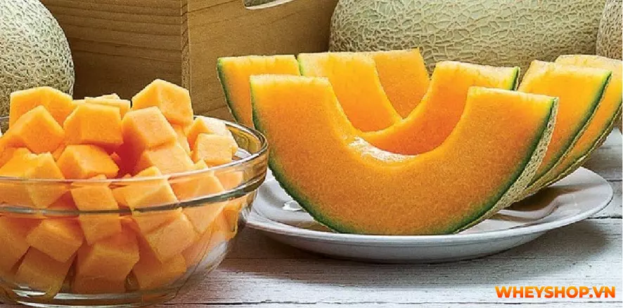 lưu ý khi ăn dưa lưới