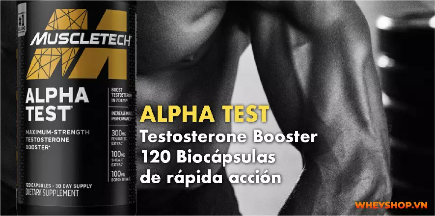 Muscletech Alpha Test là dòng sản phẩm tăng cường Testosterone, cải thiện sinh lý, hỗ trợ tăng cơ bắp. Cùng WheyShop review đánh giá Muscletech Alpha Test ...