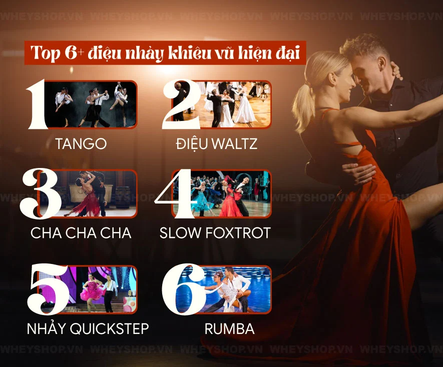 Ngày nay, khiêu vũ được coi là vũ khí quyến rũ của chị em phụ nữ. Cùng WheyShop tìm hiểu khiêu vũ thể thao Dancesport là gì và 8 bật mí cách...