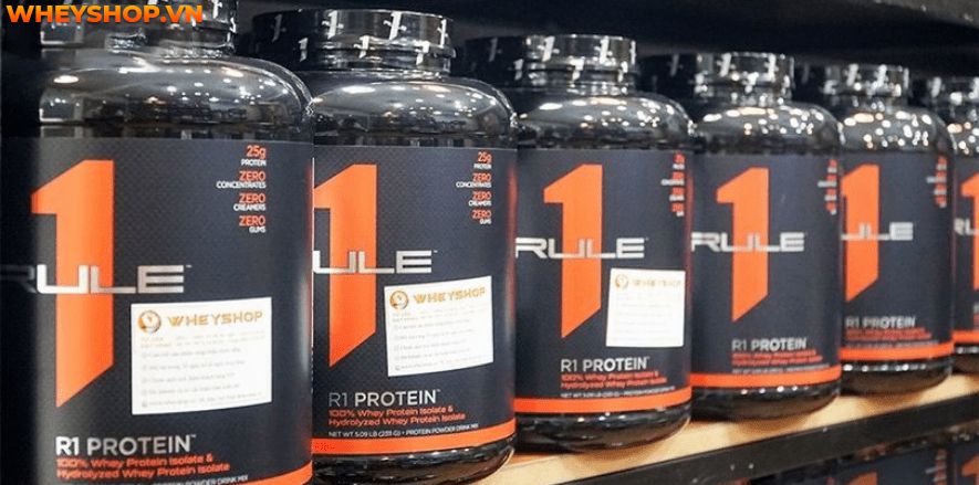 Nếu bạn đang băn khoăn Rule 1 Whey Blend và Rule 1 Protein loại nào tốt hơn thì hãy cùng WheyShop so sánh qua bài viết...