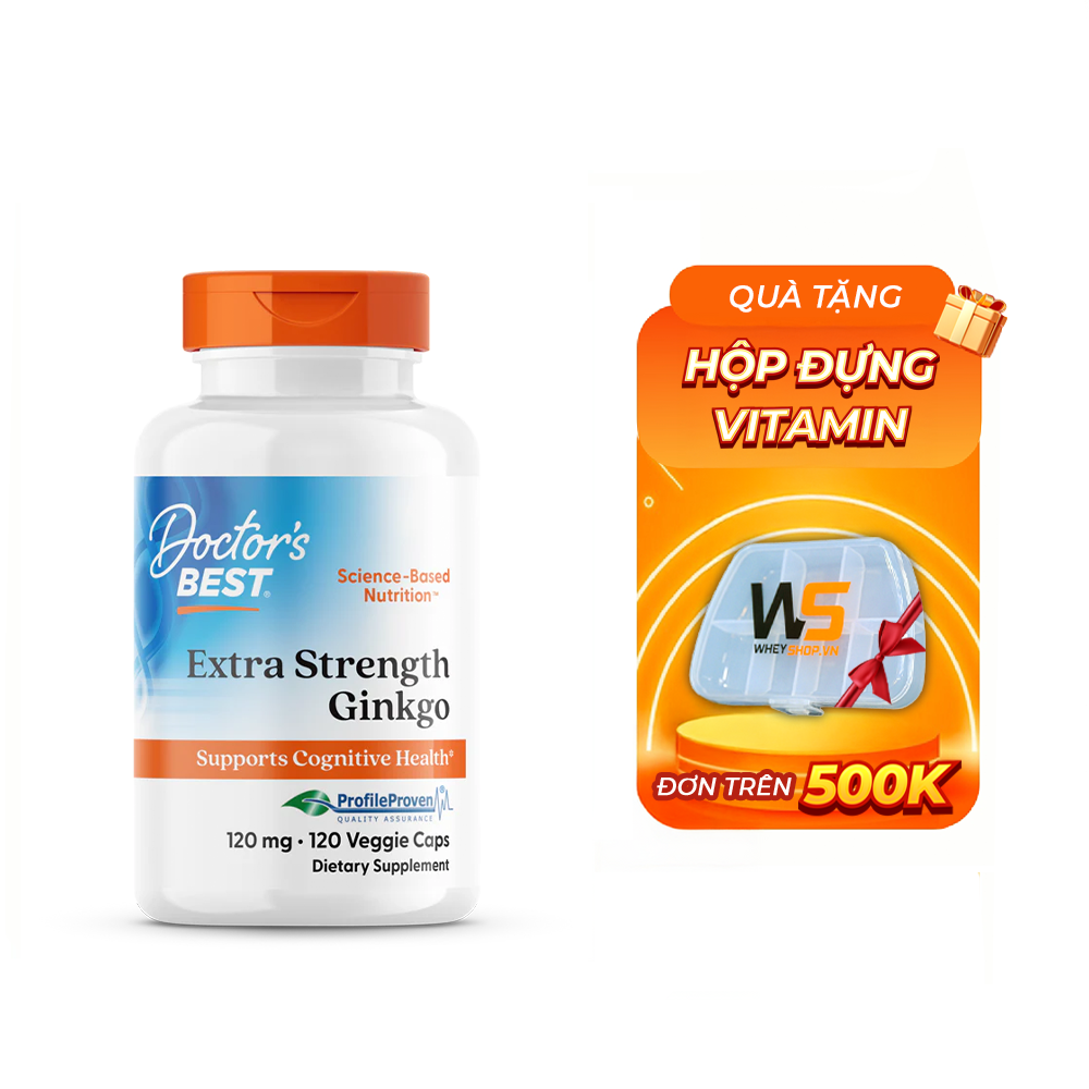 Doctor’s Best Extra Strength Ginkgo 120mg (120 viên)