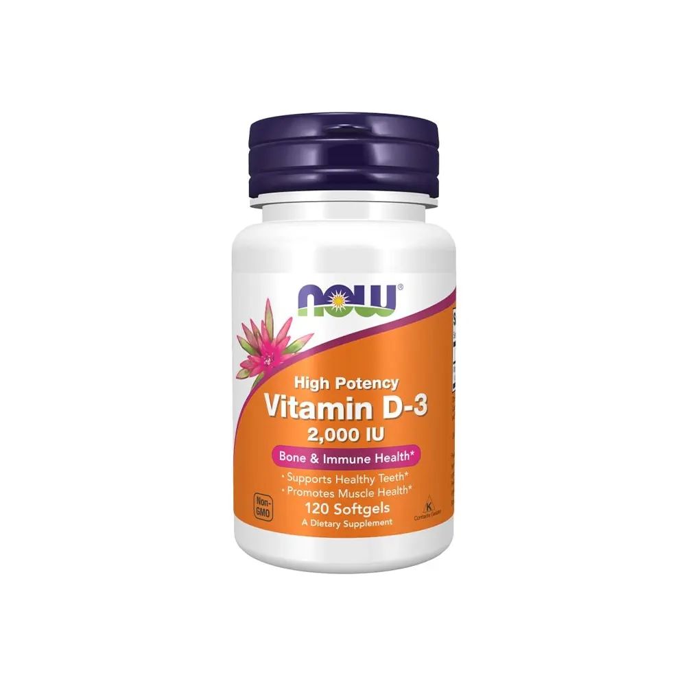 Now Vitamin D3 2000IU (120 viên)