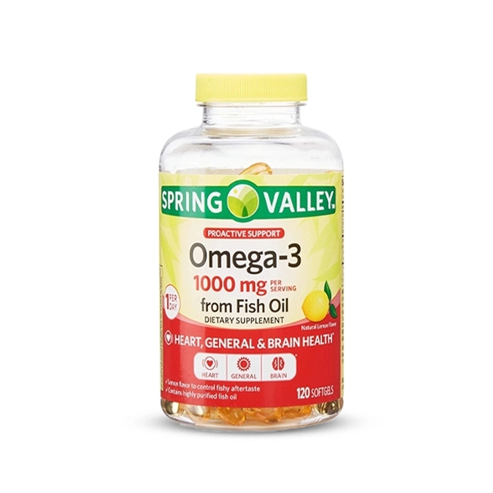 Spring Valley Omega-3 1000mg from Fish Oil (120 viên)