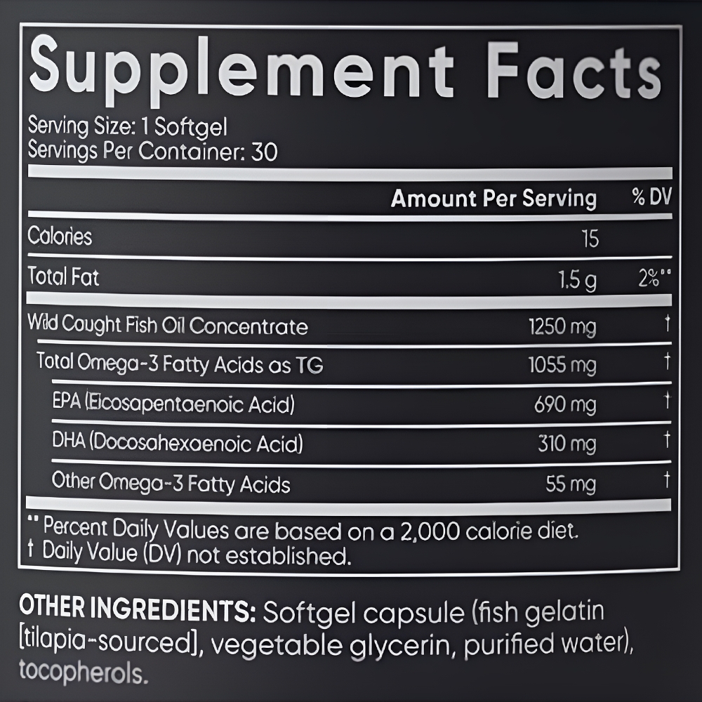 SR Triple Strength Omega-3 Fish Oil (30 viên)