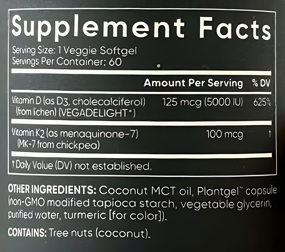 SR Vitamin D3+K2 (60 viên)