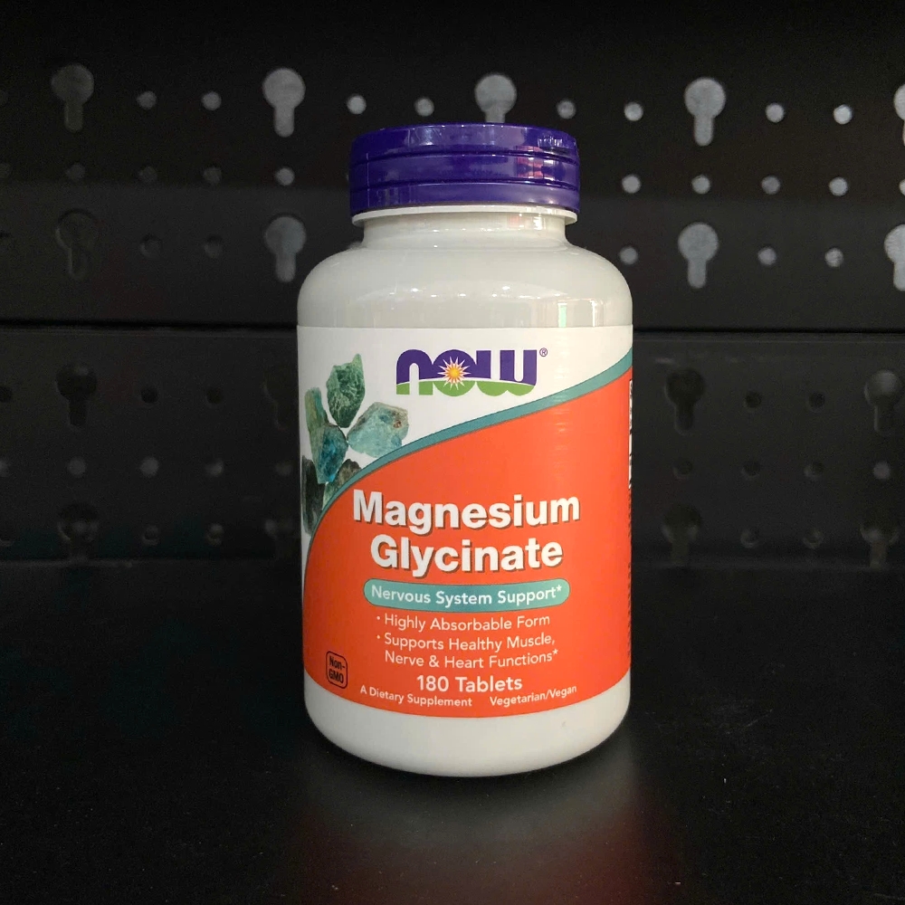 NOW Magnesium Glycinate 200 mg (180 viên)