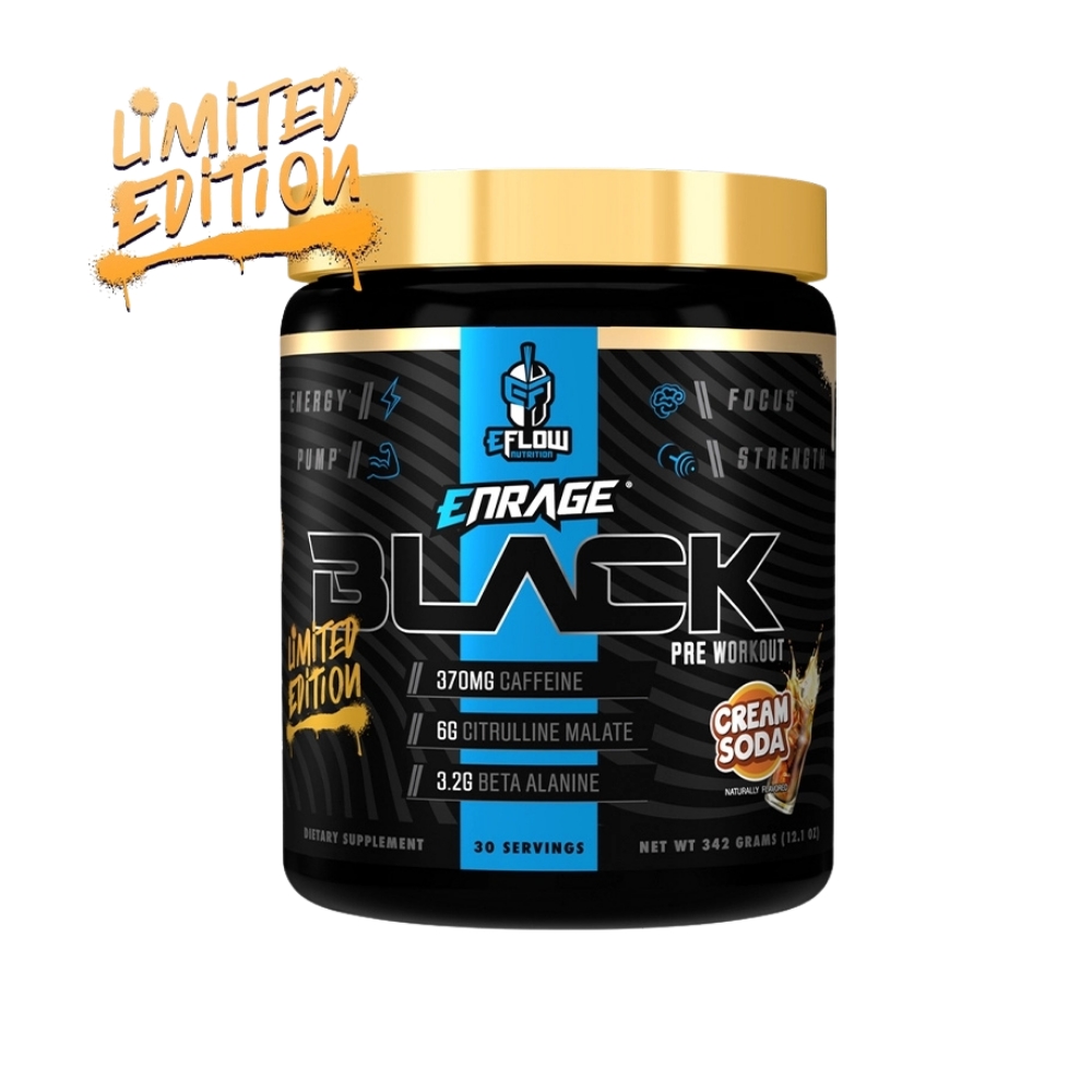 Enrage Black Pre Workout (30 servings)