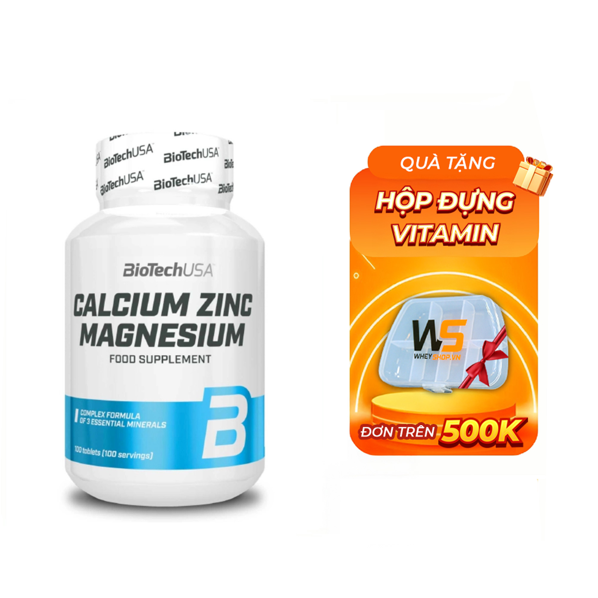 Biotech Calcium Zinc Magnesium (100 viên)