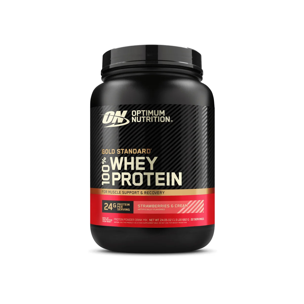 100% Whey Gold Standard 1.5Lbs (22 Servings)