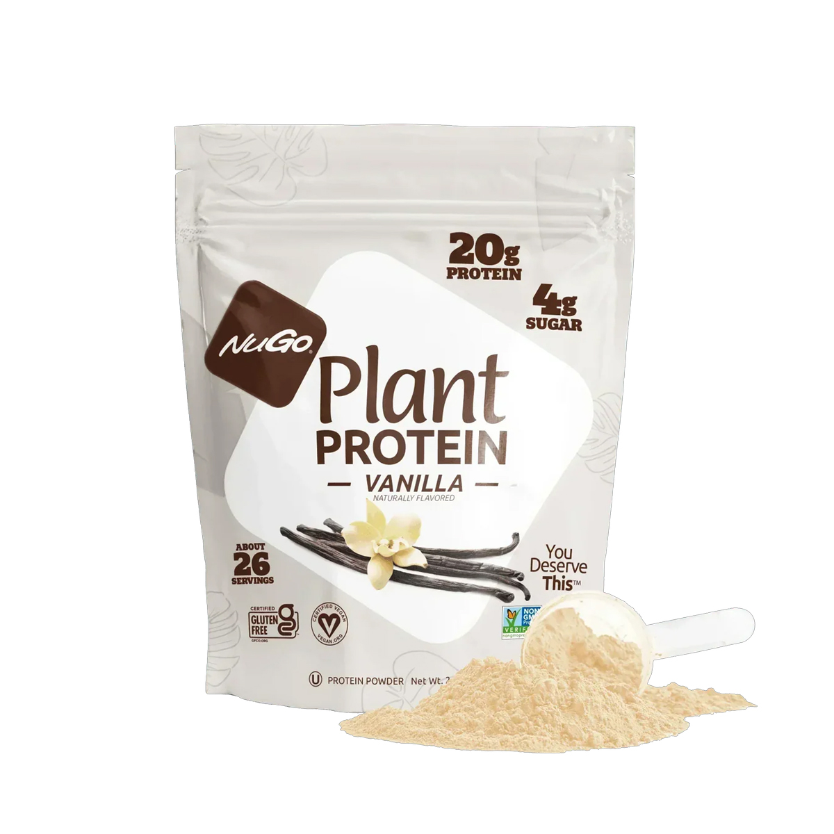 Nugo Nutrition Plant Protein 2lbs (907g)