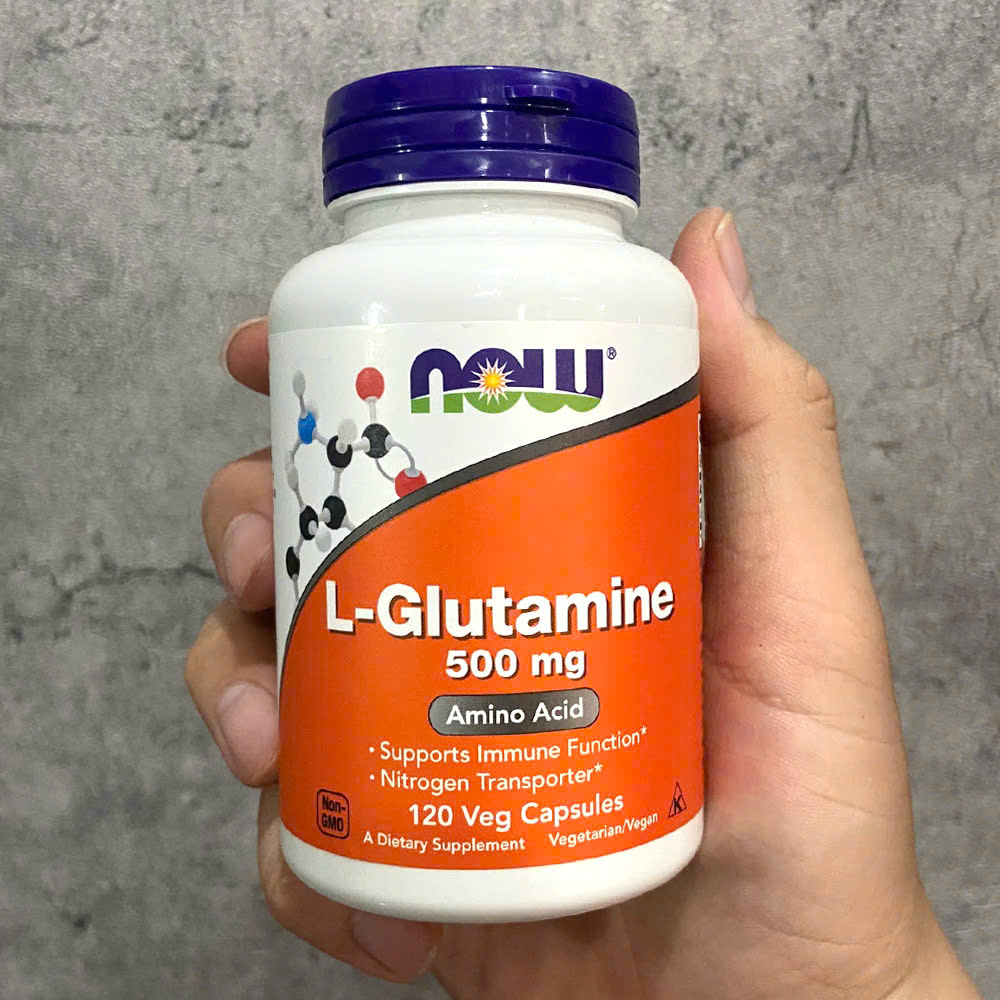 Now L-Glutamine 500mg (120 viên)