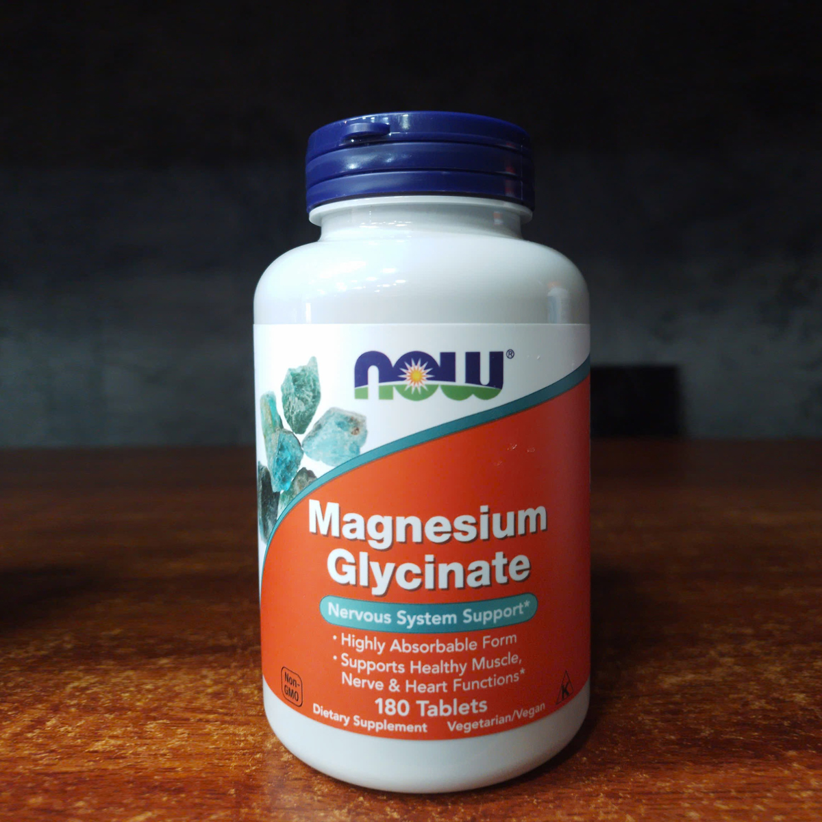 NOW Magnesium Glycinate 200 mg (180 viên)
