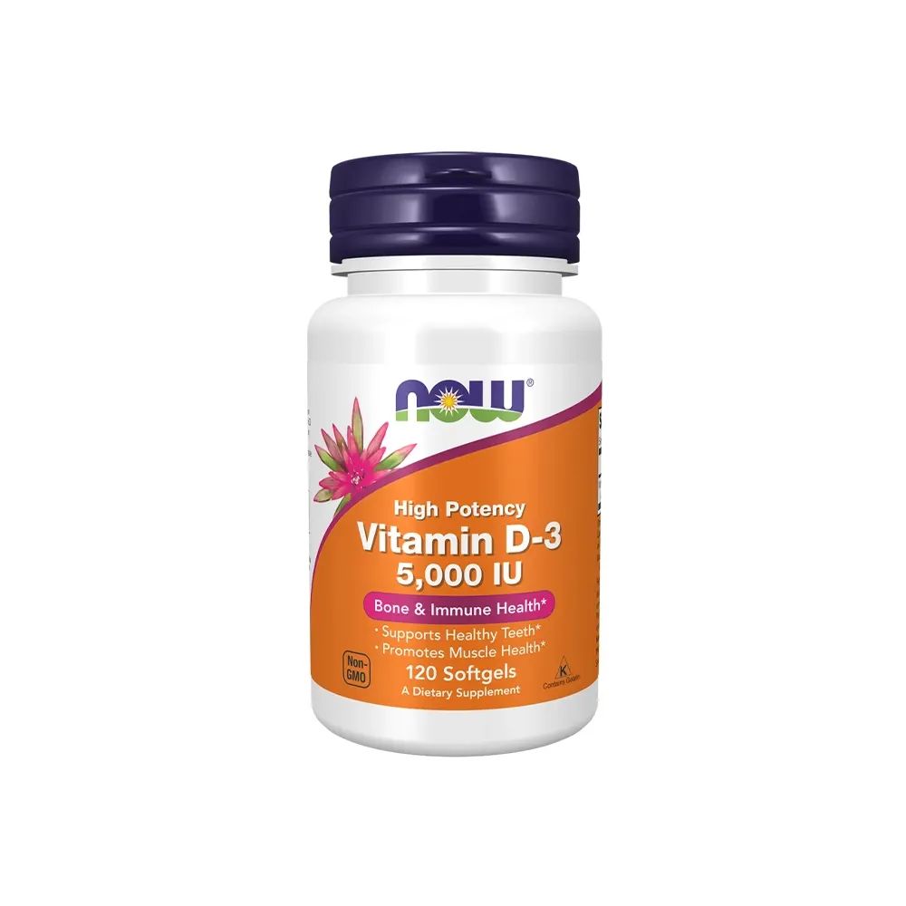 Now Vitamin D3 5000IU (120 viên)