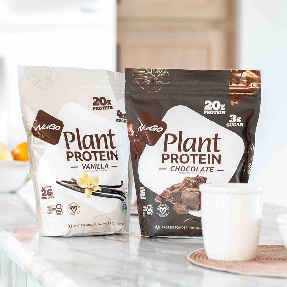Nugo Nutrition Plant Protein 2lbs (907g)