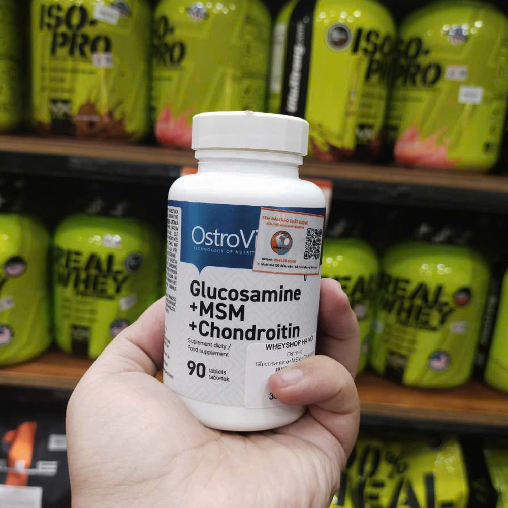 Ostrovit Glucosamine+MSM+Chondrotin (90 viên)