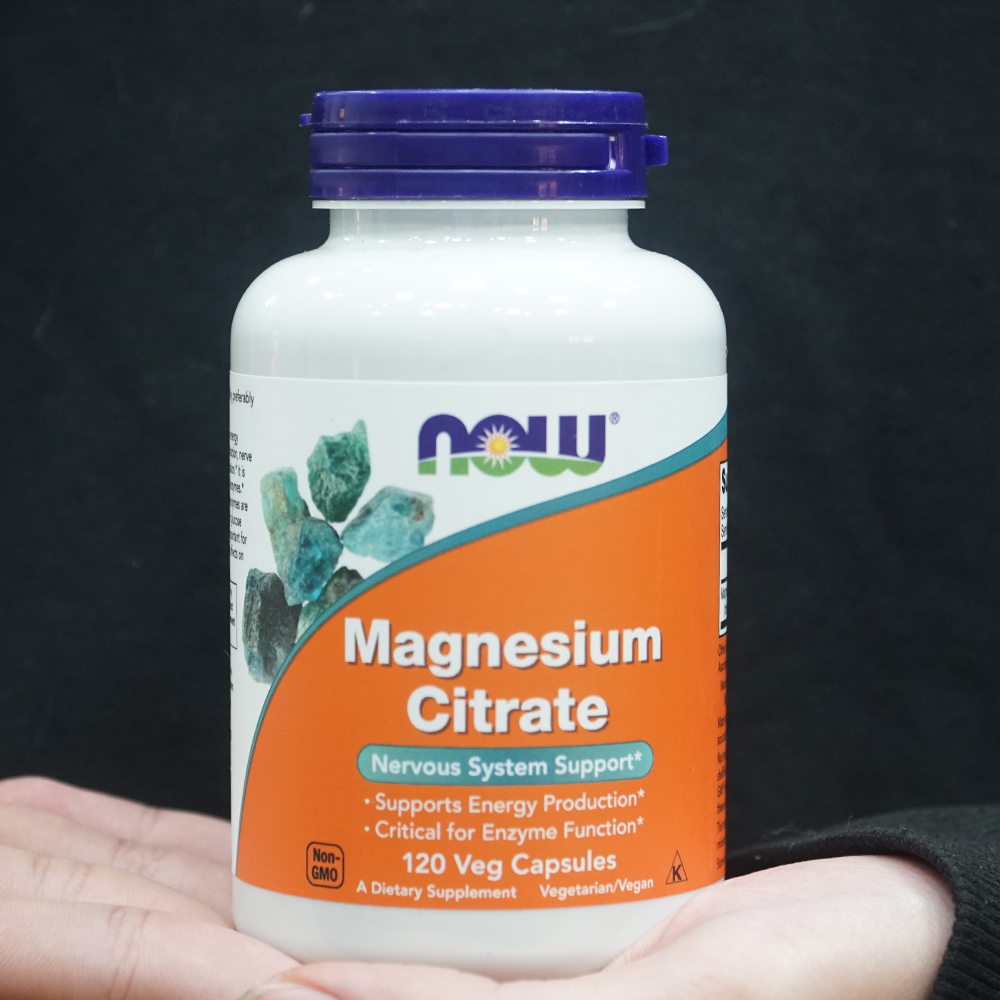 Now Magnesium Citrate (120 viên)