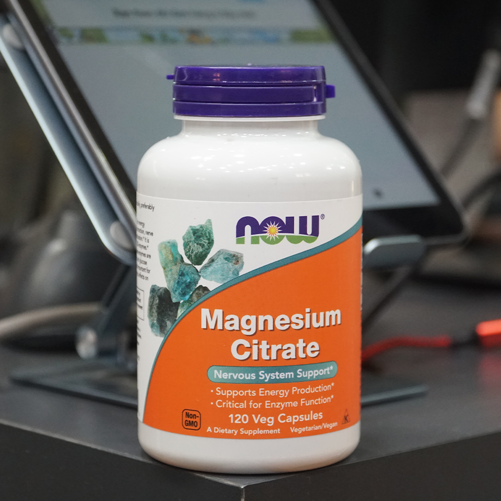 Now Magnesium Citrate (120 viên)