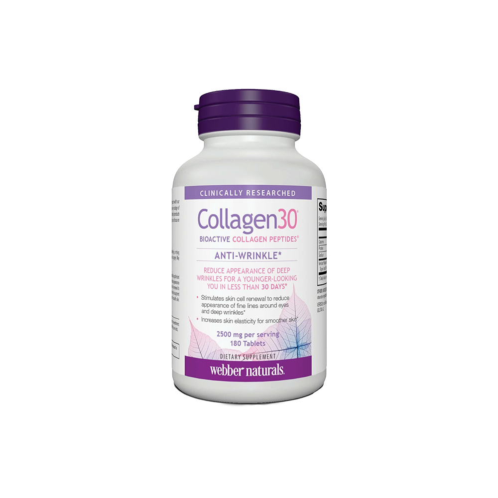 Webber Collagen 30 2500mg Bioactive Collagen Peptides (180 viên)