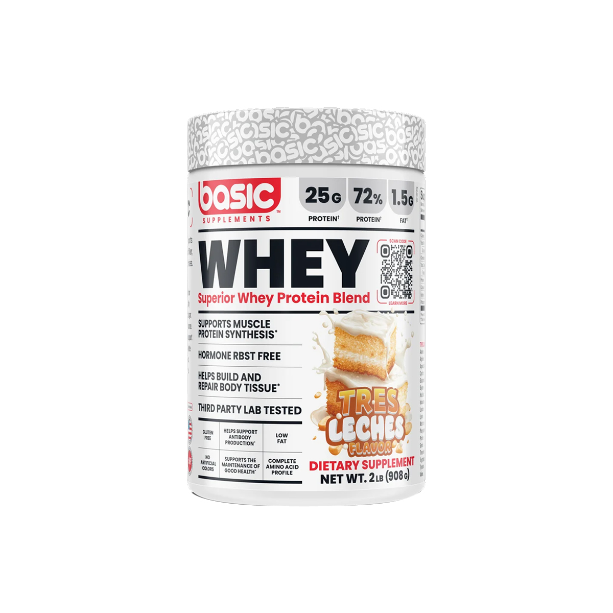 Basic Supplements WHEY – Superior Whey Protein Blend (2-5Lbs)