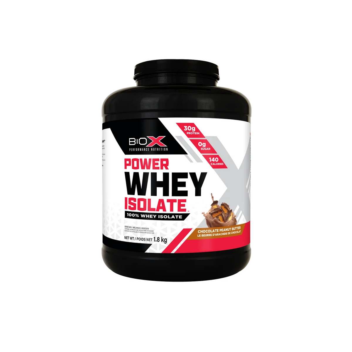 BioX Powder Whey Isolate 5Lbs 4Lbs (1.8 kg)