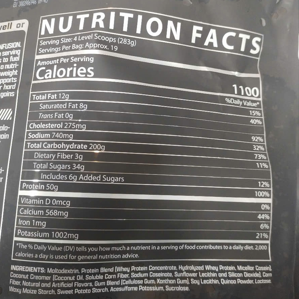 Mass Infusion 12Lbs (5.4kg)