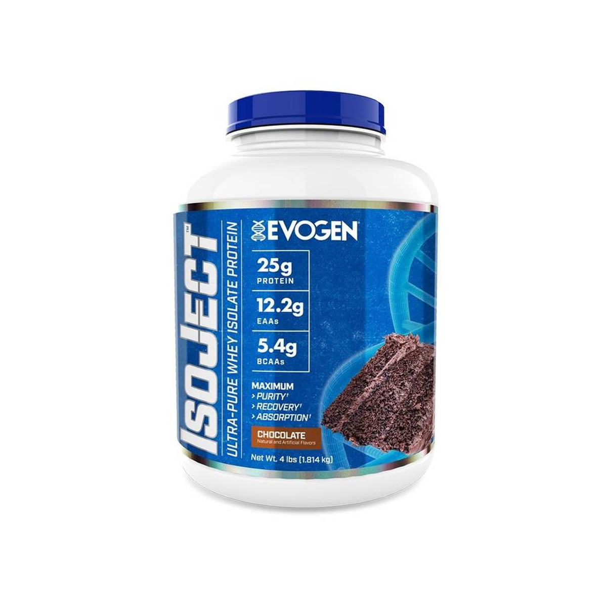 Evogen IsoJect Whey Isolate 4Lbs (57 servings)