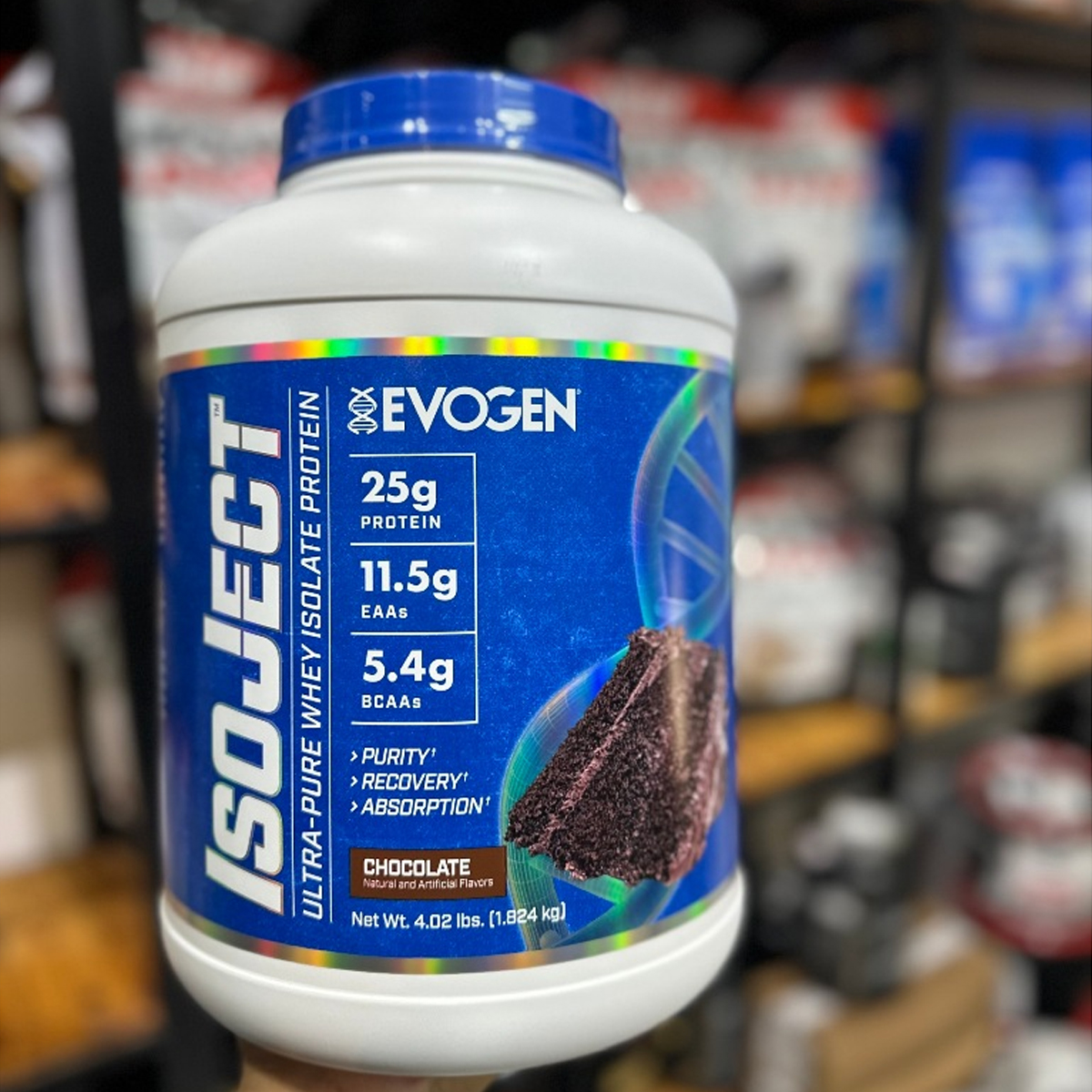 Evogen IsoJect Whey Isolate 4Lbs (57 servings)