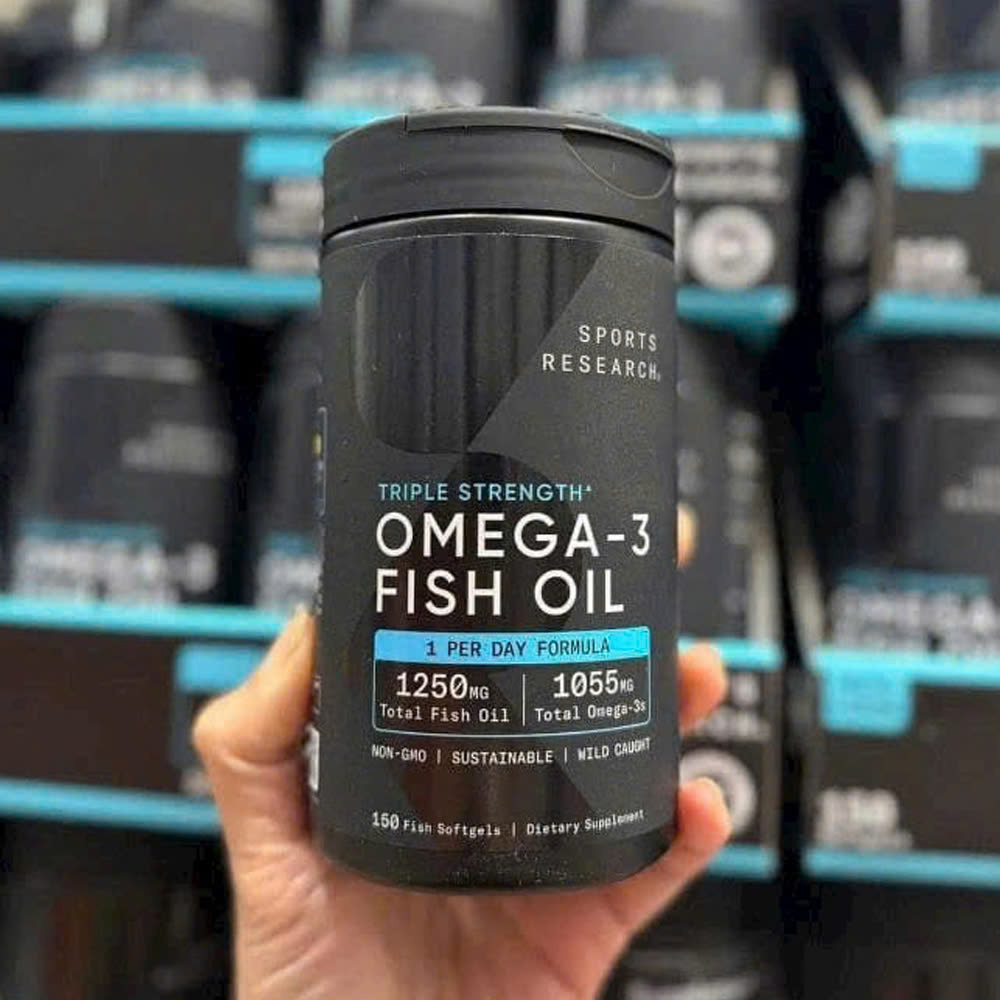 SR Triple Strength Omega-3 Fish Oil (150 viên)