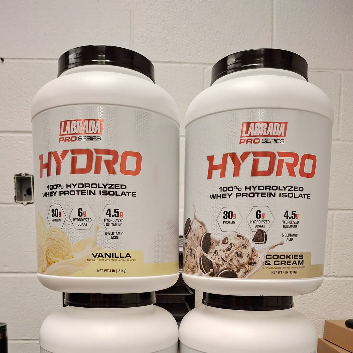 Labrada Hydro Whey 100% Hydrolyzed Isolate 4lbs (45 serving)