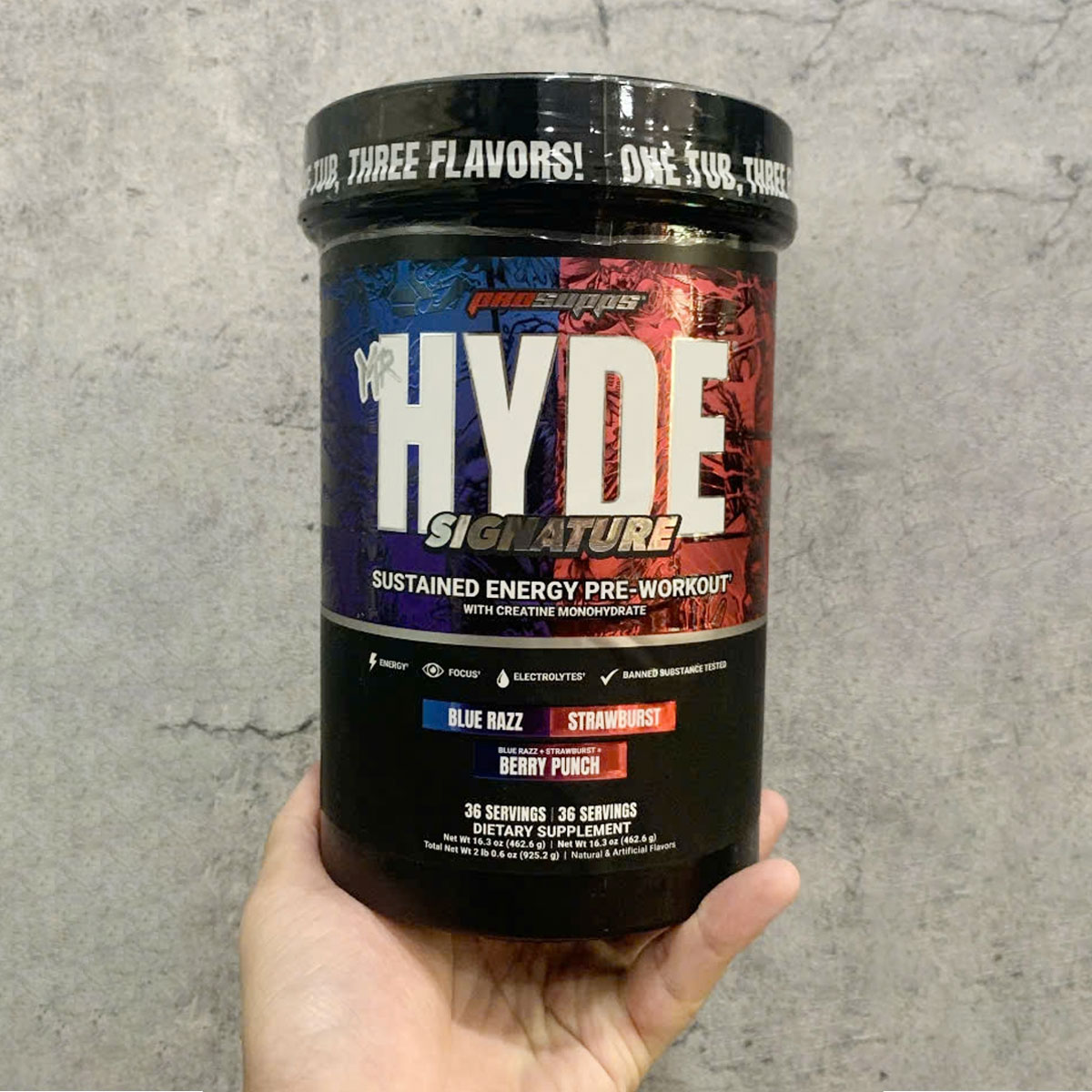 Mr. Hyde Signature Pre-Workout 72 Servings (925.2g)