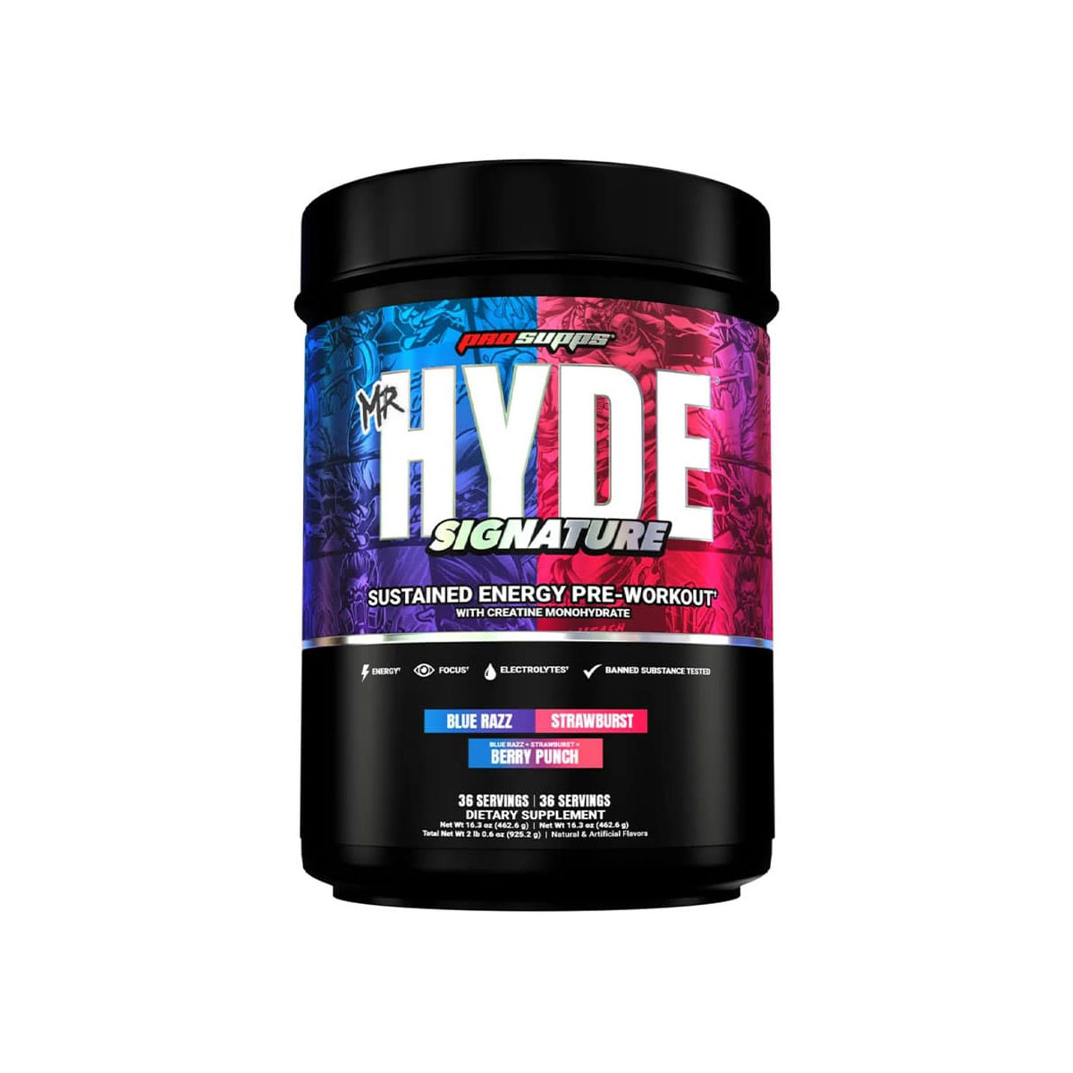 Mr. Hyde Signature Pre-Workout 72 Servings (925.2g)