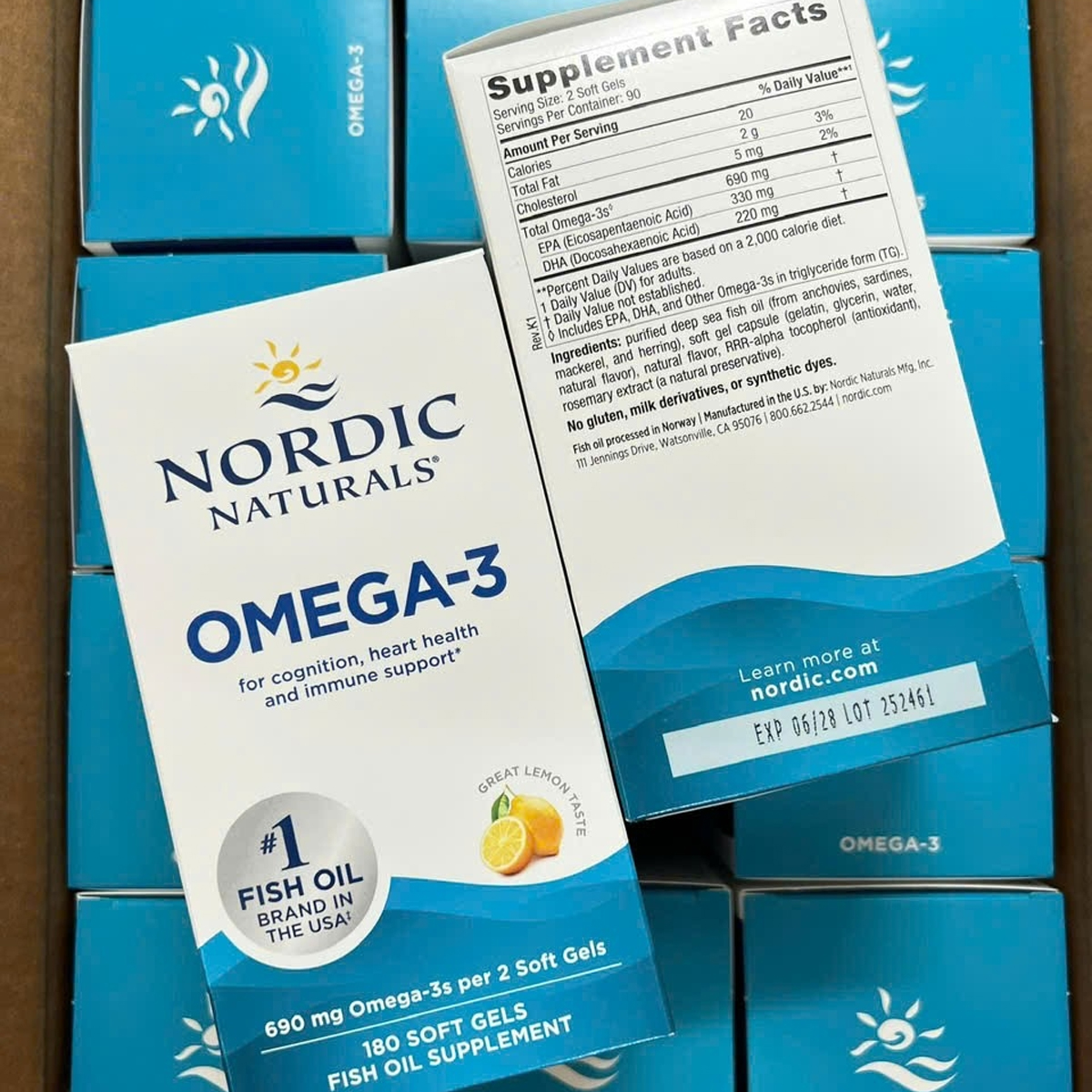 Nordic Naturals Omega-3 690mg (180 viên)