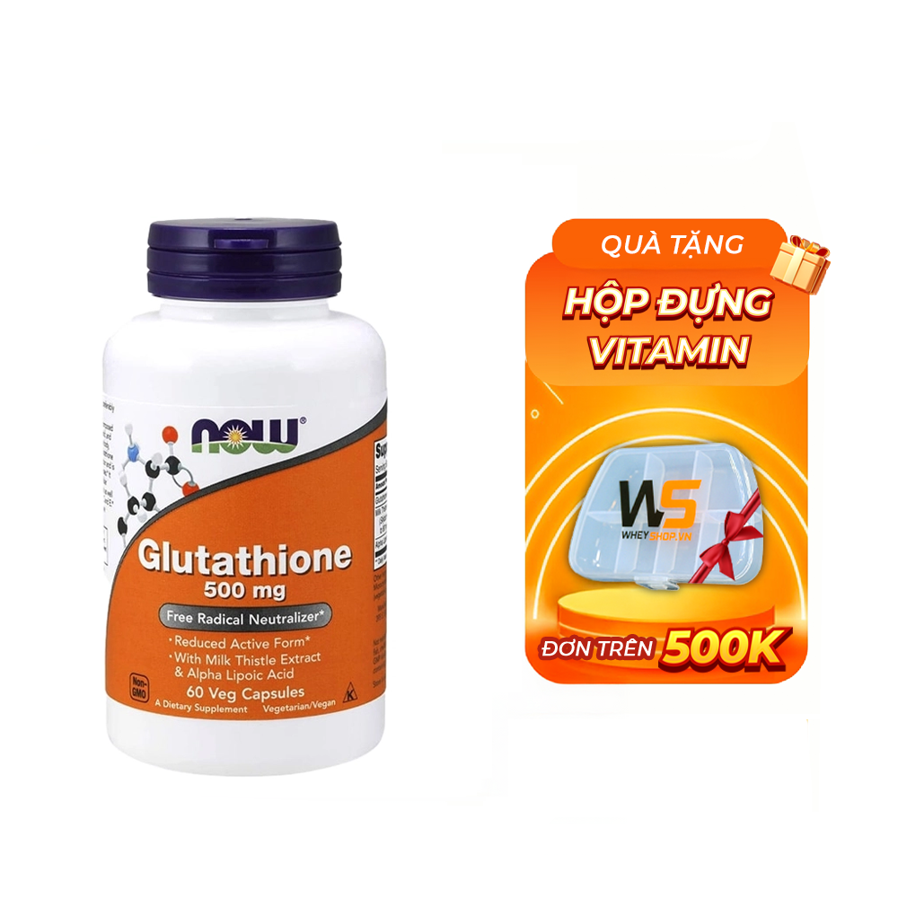 Now Glutathione 500mg (60 viên)