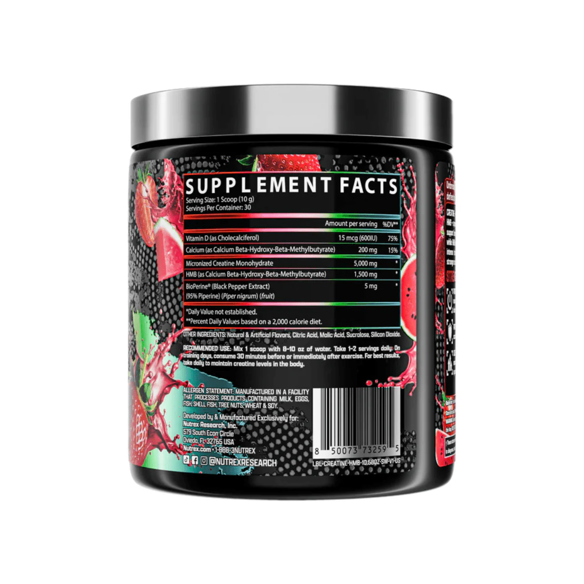 Nutrex Research Creatine + HMB (30 Servings)