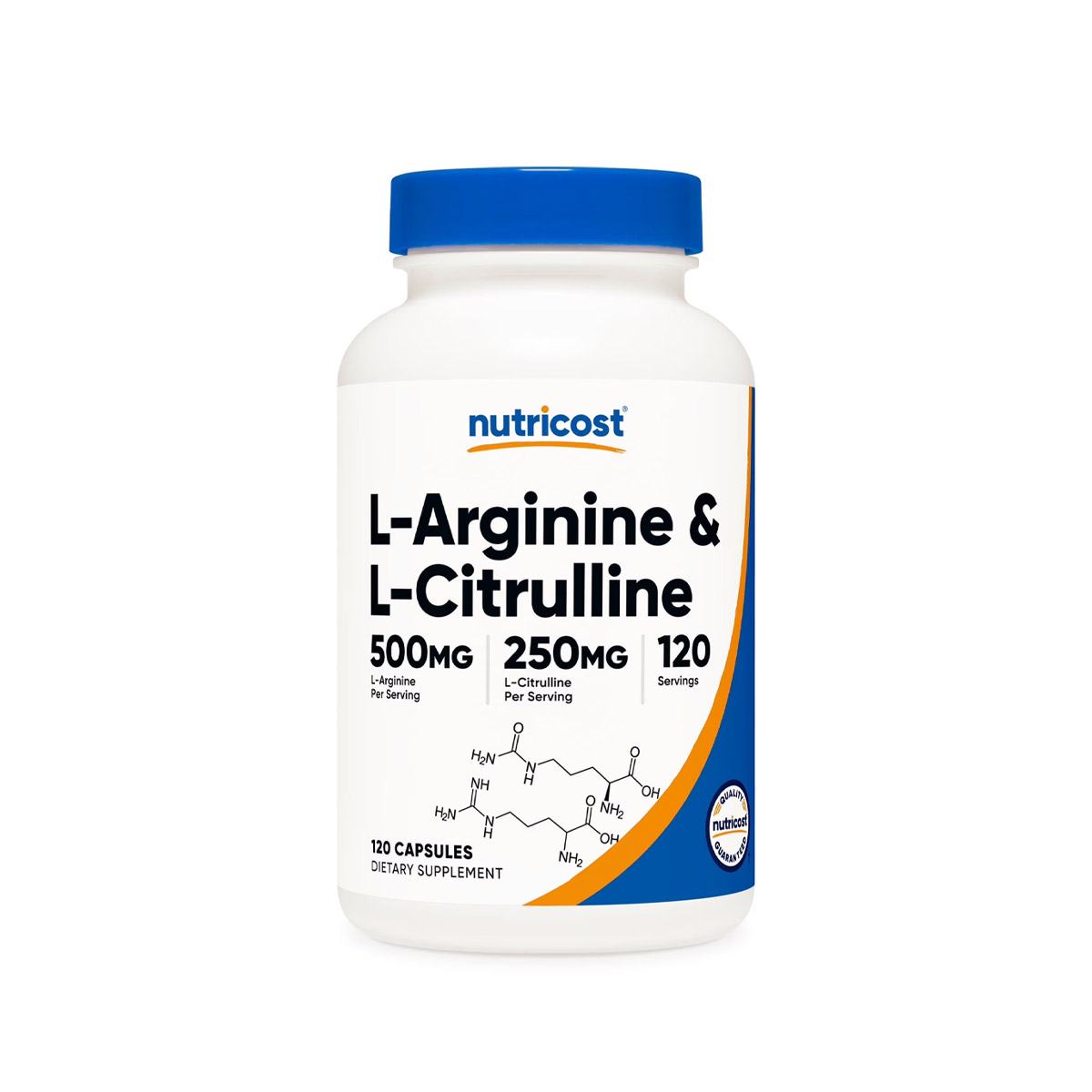 Nutricost L-Arginine & L-Citrulline 1500mg (120 viên)