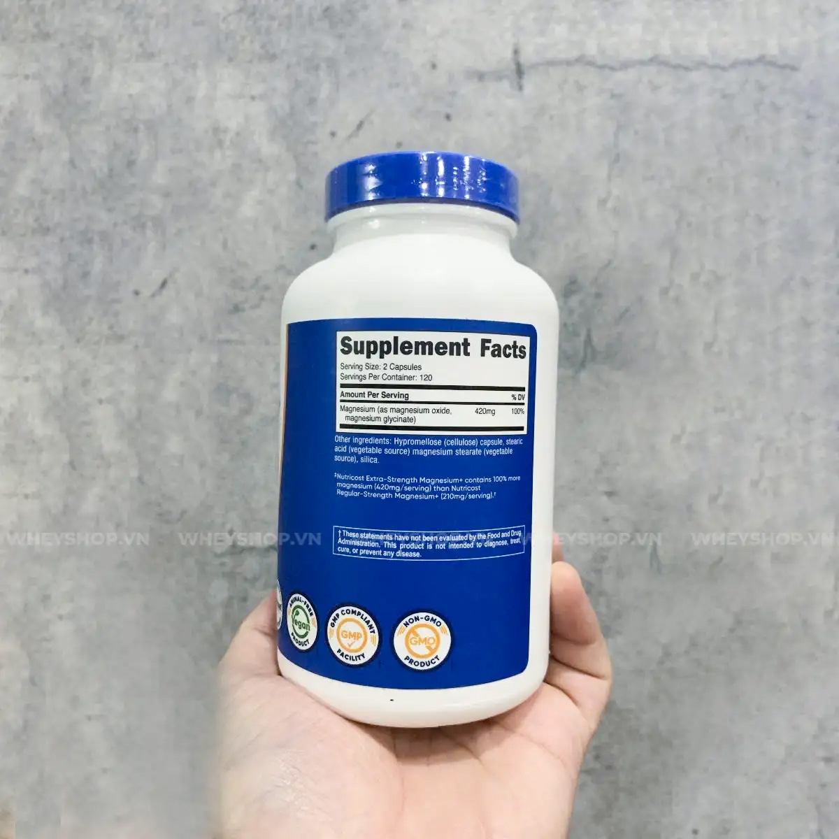 Nutricost Magnesium Extra Strength 420 mg (240 viên)